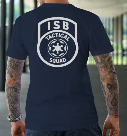 Tactical ISB Squad (print on front and back) T-Shirt 10