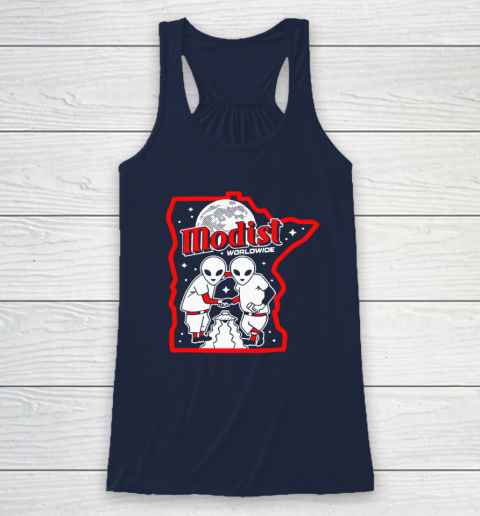 Minnesota Modist Worldwide Racerback Tank 5