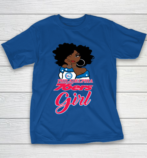 Philadelphia 76ers Girl NBA Youth T-Shirt