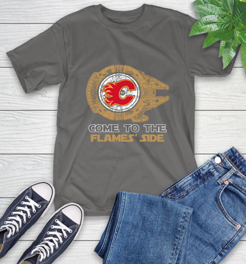 NHL Come To The Calgary Flames Wars Hockey Sports T-Shirt 10