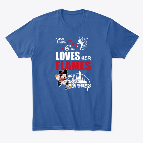 wdnw girl love her calgary flames and mickey disney classic t shirt 2 front royal