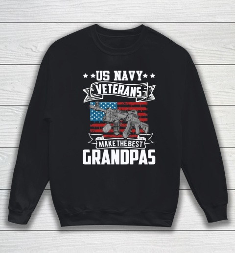 Veteran Shirt Us Navy Veterans Make the Best Grandpas Sweatshirt