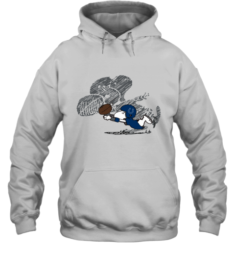 Indianapolis Colts Snoopy Plays The Football Game