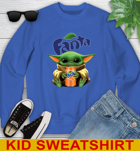 Star Wars Baby Yoda Hugs Fanta Soft Drink Shirt 119
