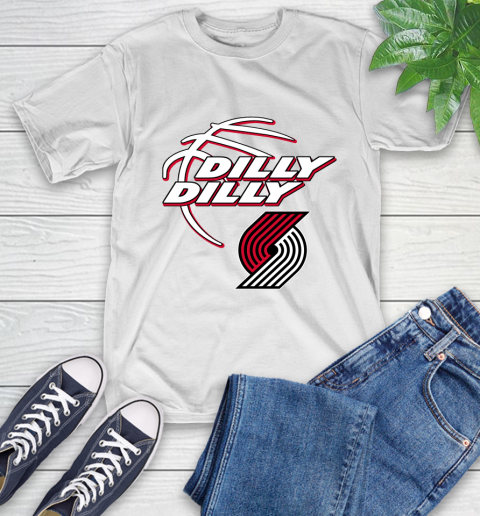 NBA Portland Trail Blazers Dilly Dilly Basketball Sports T-Shirt