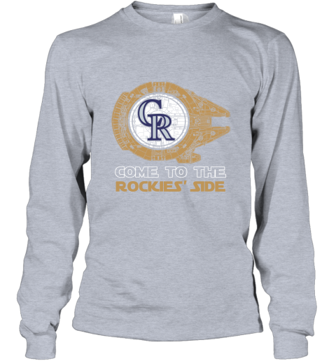 MLB Come To The Colorado Rockies Side Star Wars Baseball Sports