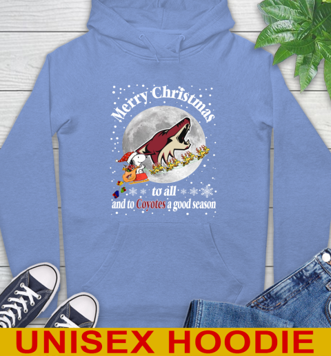 Arizona Coyotes Merry Christmas To All And To Coyotes A Good Season NHL Hockey Sports Hoodie 11
