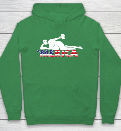 Beer Lover Funny Shirt Mens 4th Of July Merica Fat Party Funny Drinking Adult Joke Hoodie 5
