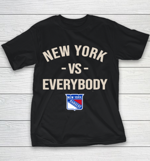New York Rangers Vs Everybody Youth T-Shirt