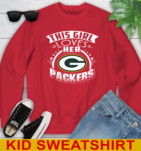 Green Bay Packers NFL Football This Girl Loves Her Team 115