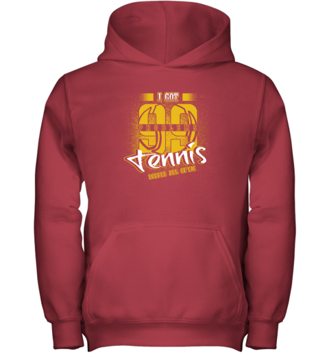 I Got 99 Problems TENNIS Solves All Of'em Youth Hoodie 6 I Got 99 Problems TENNIS Solves All Of'em Youth Hoodie - Image 6
