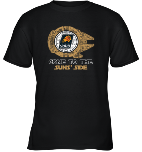 NBA Come To The Phoenix Suns Star Wars Basketball Sports Youth T-Shirt