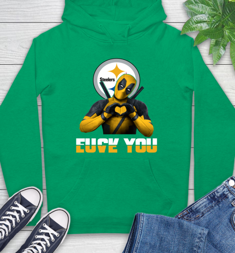 Deadpool steelers hoodie new arrivals