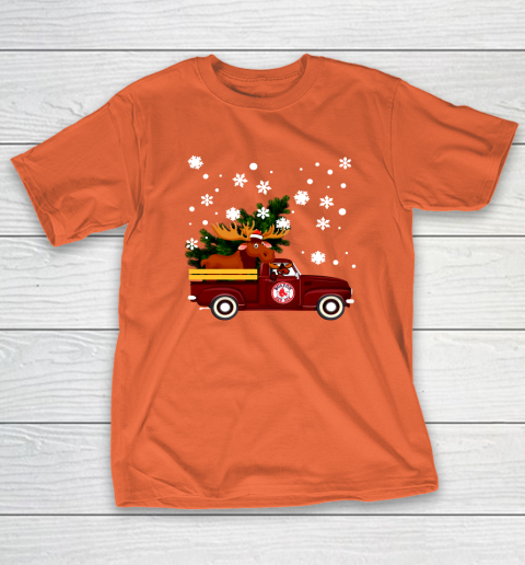 Boston Red Sox Bring Christmas Home MLB T-Shirt 4