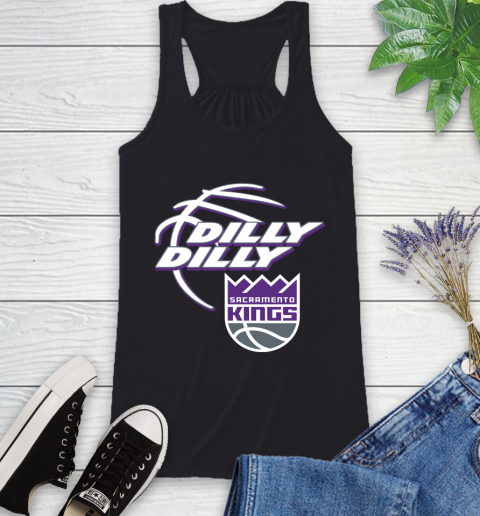 NBA Sacramento Kings Dilly Dilly Basketball Sports Racerback Tank 2