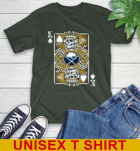 Buffalo Sabres NHL Hockey The King Of Spades Death Cards Shirt T-Shirt 6