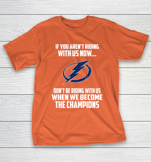 NHL Tampa Bay Lightning Hockey We Become The Champions T-Shirt 4