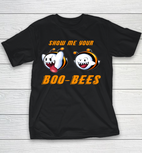 Boo Bees Couples Halloween Costume Show Me Your Boo Bees Youth T-Shirt