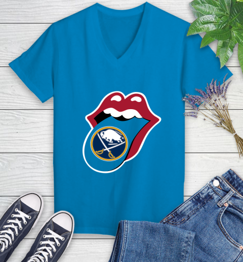 Buffalo Sabres NHL Hockey Lips I Root For My Team Adoring Fan 83