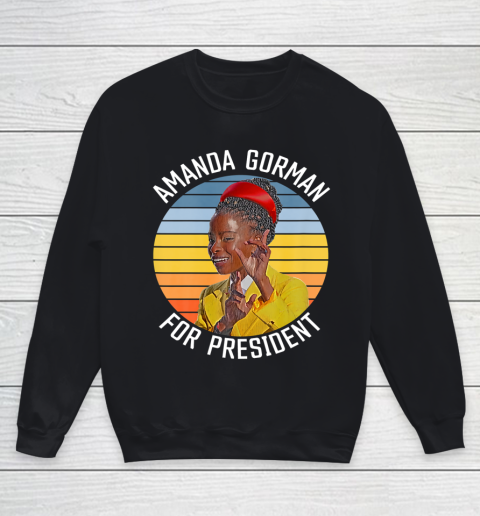 Amanda Gorman Shirt For President Inauguration Poet Youth Sweatshirt