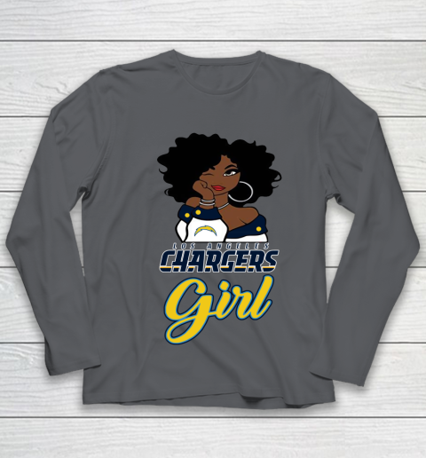 Los Angeles Chargers Girl NFL Youth Long Sleeve 8