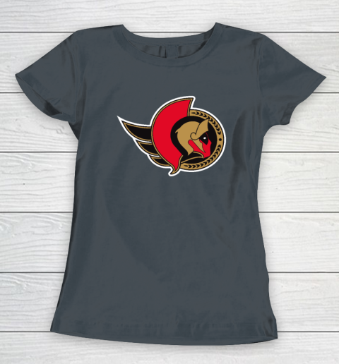 Ottawa Senator Deadpool Funny Women's T-Shirt 3