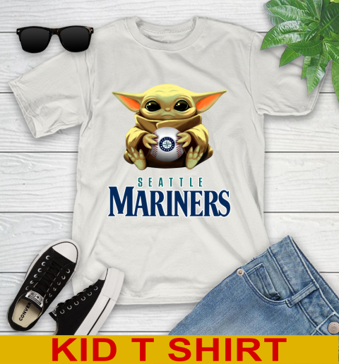 MLB Baseball Seattle Mariners Star Wars Baby Yoda Shirt 112