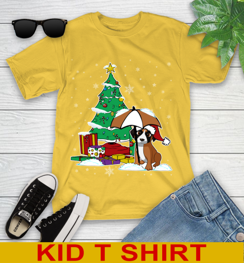 Boxer Christmas Dog Lovers Shirts 246