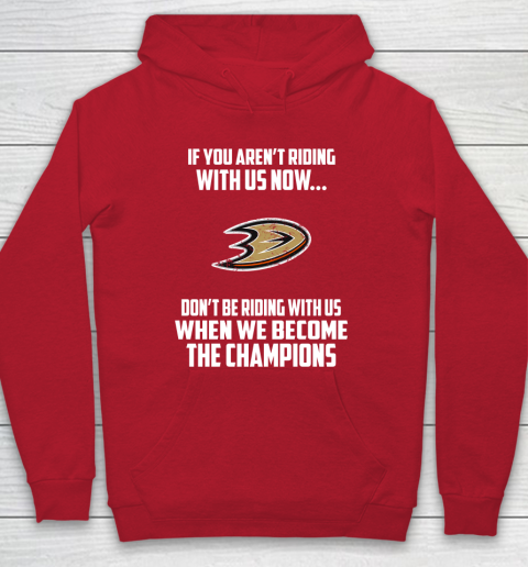 NHL Anaheim Ducks Hockey We Become The Champions Hoodie 7
