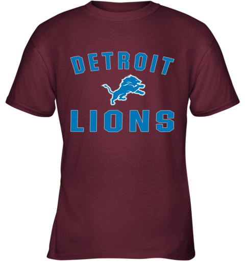 Detroit Lions NFL Line by Fanatics Branded Blue Vintage Victory Youth T-Shirt