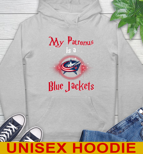 NHL Hockey Harry Potter My Patronus Is A Columbus Blue Jackets Hoodie 6