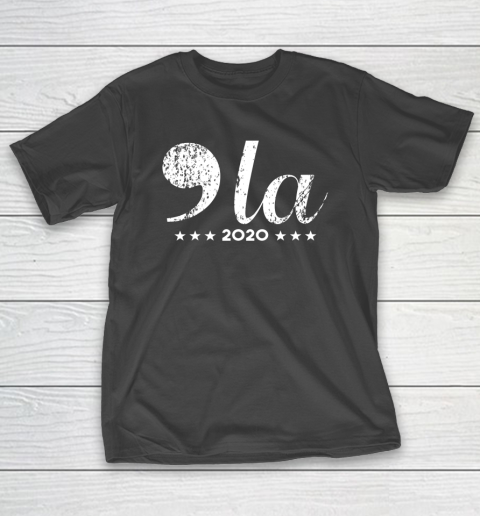 Comma La Kamala Harris 2020 Election Distressed T-Shirt