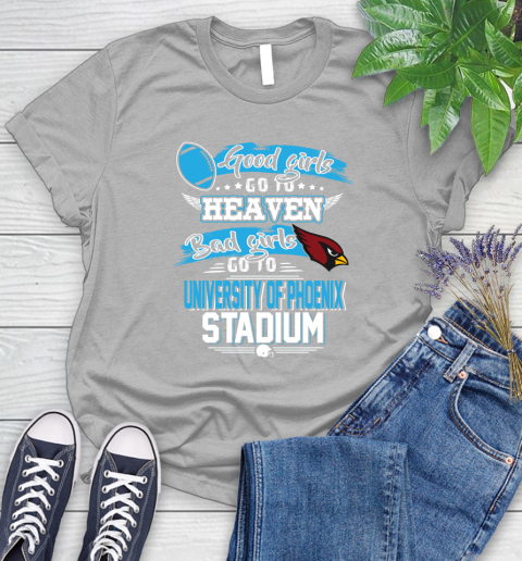 Arizona Cardinals NFL Bad Girls Go To University Of Phoenix Shirt Women's T-Shirt 5
