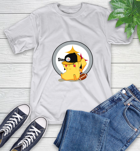 NFL Pikachu Football Sports Pittsburgh Steelers T-Shirt 12