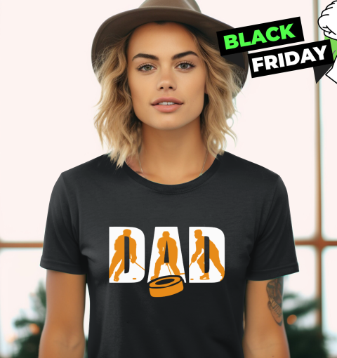 Hockey Dad Father's Day Women's T-Shirt