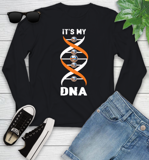 New York Islanders NHL Hockey It's My DNA Sports Youth Long Sleeve