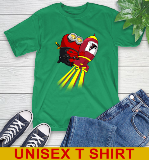NFL Football Atlanta Falcons Deadpool Minion Marvel Shirt T-Shirt 8 NFL Football Atlanta Falcons Deadpool Minion Marvel Shirt T-Shirt - Image 8