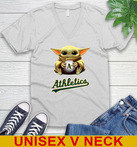MLB Baseball Oakland Athletics Star Wars Baby Yoda Shirt 49