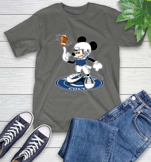 NFL Football Indianapolis Colts Cheerful Mickey Disney Shirt T-Shirt 10