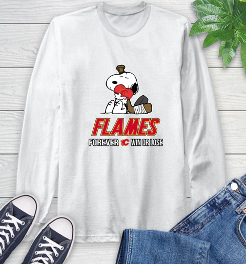 NHL The Peanuts Movie Snoopy Forever Win Or Lose Hockey Calgary Flames 58