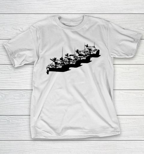 Tank Man Art T-Shirt