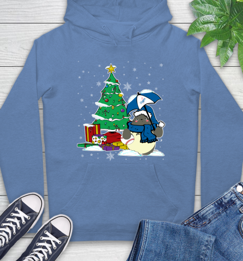 Los Angeles Dodgers MLB Baseball Cute Tonari No Totoro Christmas Sports Hoodie 11