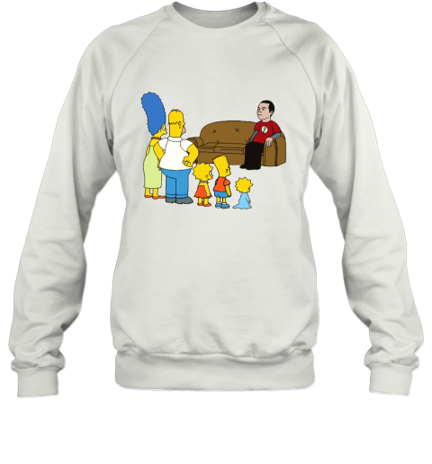 The Simpsons Family And Sheldon Cooper Mashup Sweatshirt
