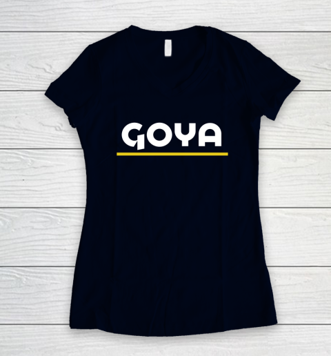 Goya Foods Women's V-Neck T-Shirt - Image 3
