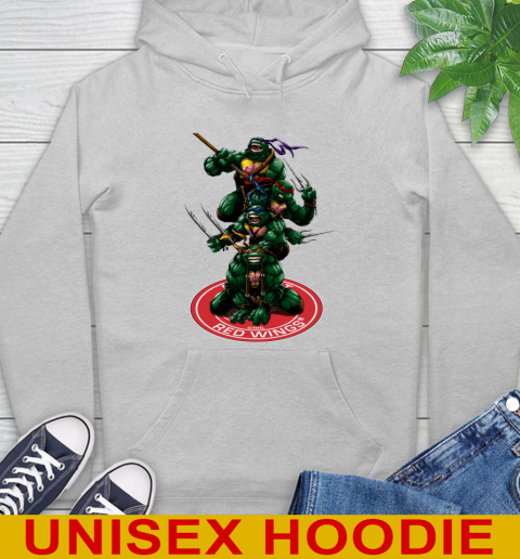NHL Hockey Detroit Red Wings Teenage Mutant Ninja Turtles Shirt Hoodie 6