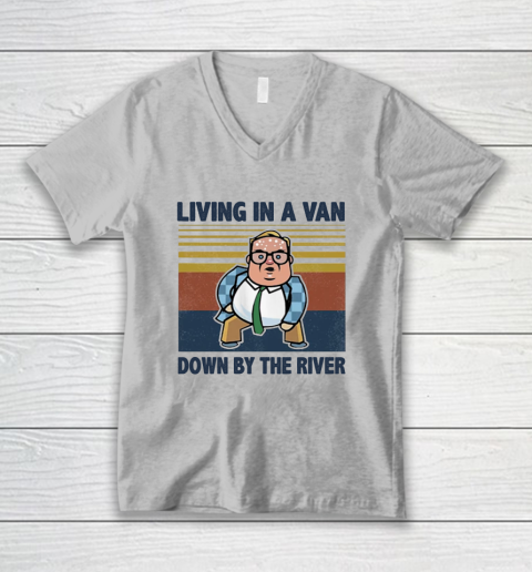 Matt Foley Living In A Van Down By The River V-Neck T-Shirt 2