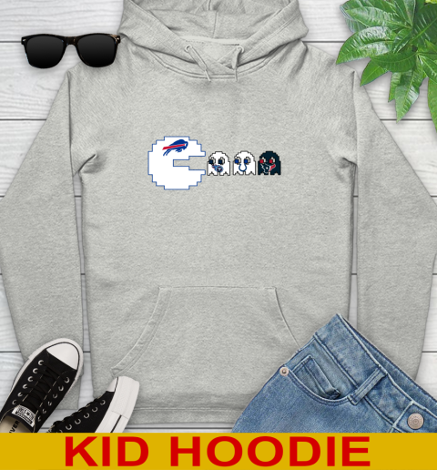 Buffalo Bills NFL Football Pac Man Champion Youth Hoodie