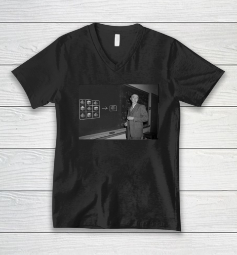 Funny Nuclear Equations Oppenheimer Minecraft V-Neck T-Shirt