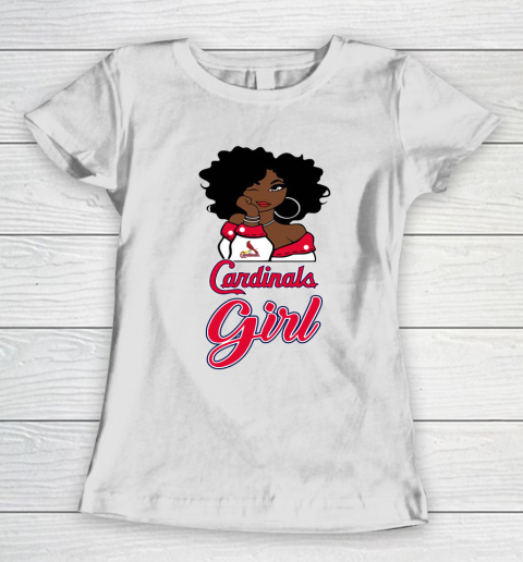 St.Louis Cardinalss Girl MLB Women's T-Shirt 3