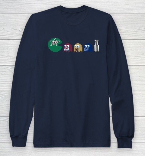 Dallas Stars x Pacman Create History For Stanley Cup Long Sleeve T-Shirt 4